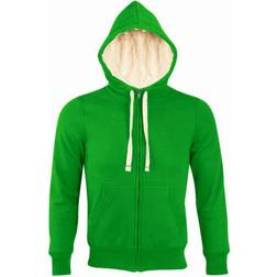 Sol's Felpa Con Cappuccio Unisex Con Zip - Blu