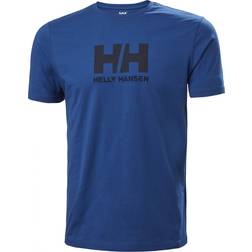 Helly Hansen T-shirt Bin Cotone Hh Logo Bambino Blu Navy