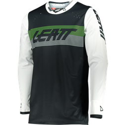 LEATT Moto 4.5 Lite Brushed S22 Jersey - Negro/Gris Oscuro