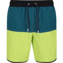 Regatta Costume Da Bagno A Pantaloncino Uomo Benicio Kiwi Brillante Verde