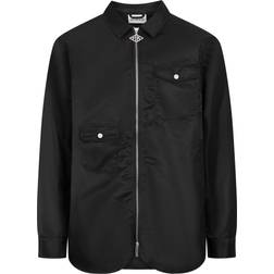 Tommy Hilfiger Army Shirt Zip Black Male