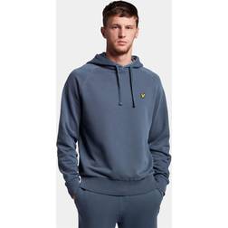 Lyle & Scott Pigment Dye Hoodie Bleu