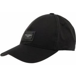 Dolce & Gabbana Baseball Cap with Branded Plate