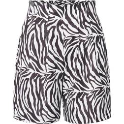 Pieces dame shorts PCSIZE Bright Zebra