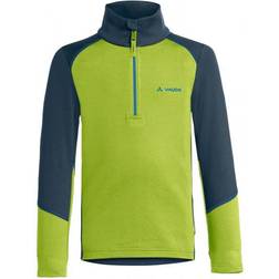 Vaude Bambino Felpa Mezza Zip Livigno - Verde