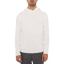 Oscar Jacobson Pascal Wool/Cashmere Hoodie Creme