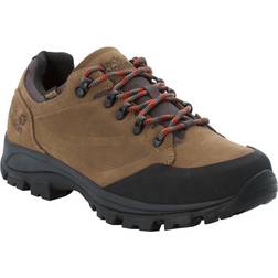 Jack Wolfskin Men's waterproof leather trekking boots Rebellion Texapore Low Men phantom