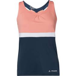 Vaude Advanced Top Bretelle Pallido Donna - Blu Navy Rosa