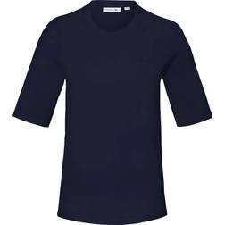 Lacoste Women’s Crew Neck Cotton Blend T-shirt