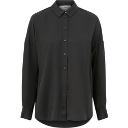 Selected Slfsanni Ls Shirt - Sanni Black