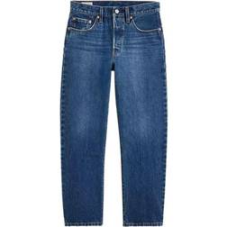 Levi's Raka Jeans 501 Crop - Blå