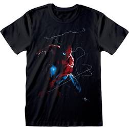 Marvel Spider-Man Unisex vuxen Spidey Art T-Shirt