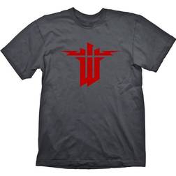 Wolfenstein The New Order Logo T-Shirt, (Charcoal)