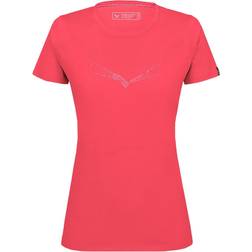 Salewa Pure Eagle Sketch Alpine Merino SS Tee Women oatmeal female IT 2022 Midlayer, Shirts & Tops