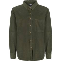 Urban Classics Camisa Corduroy Oversized - Noir