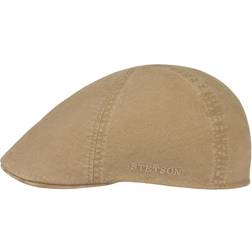 Stetson Texas Organic Cotton Flat Cap Col. beige, (54-55 cm)