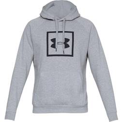 Under Armour Sweatshirt med huva RIVAL FLEECE LOGO HOODIE 1329745-035