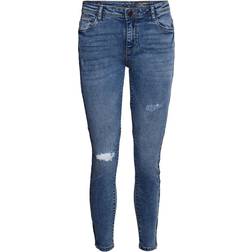 Noisy May Jeans Skinny - Vita Alta