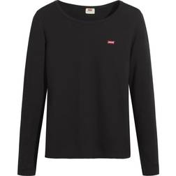 Levi's Long Sleeve 2-Pack Tee Maglietta Donna Mineral Black