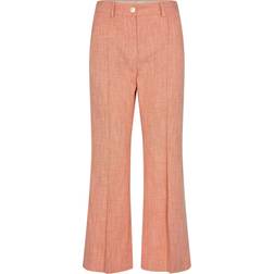 See by Chloé Trousers, Blondie Pink, Kvinde Brede Ben Stribet hos Magasin Blondie