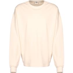 Urban Classics Organic Oversized Boxy Crew - Blanc