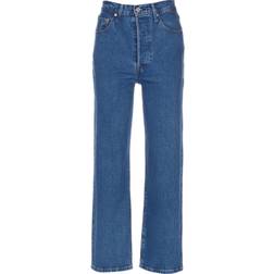 Levi's Ribcage Straight Ankle Jeans - Jazz Pop/Blue