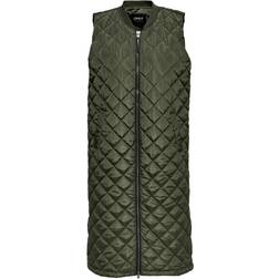 Only Jessica Quilted Waistcoat Kalamata