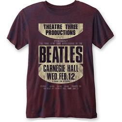 Beatles Men Carnegie Hall (Burn Out) Vintage T-shirt Mid