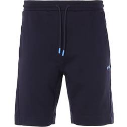 HUGO BOSS Headlo Curved Logo Sweat Shorts Dark