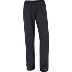 Vaude Fluid Full-Zip Byxor - Short Färg Svart
