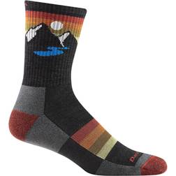 Darn Tough Sunset Ridge Micro Crew Lightweight With Cushion - Charcoal
