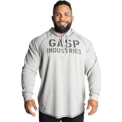 Gasp L/S Thermal Hoodie Patterned Male Grey