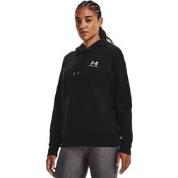 Under Armour Essential Fleece Hoodie - Chestnut Red/White