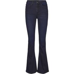 Noisy May Sallie High Waist Jeans - Dunkelblau