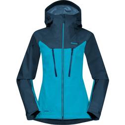 Bergans Cecilie 3L Jacket - Clear Ice Blue/Deep Sea Blue