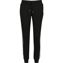 Urban Classics College Kontrast Sweatpants - Schwarz