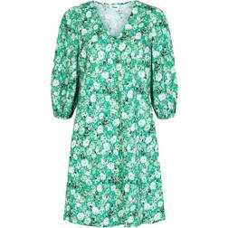 Minimum Robe Felani - Jade/Vert Foncé/Blanc