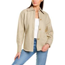 Vince Beige Cotton Shirt