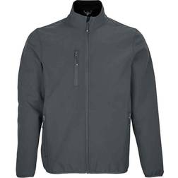 Sol's Mens Falcon Recycled Soft Shell Jacket - Bleu/Vert/Noir