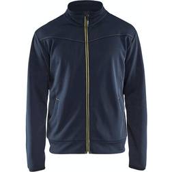 Blåkläder Unite Sweatshirt Full Zip - Sort/Rød