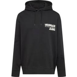 Wrangler Slogan Hoodie Trøjer Faded