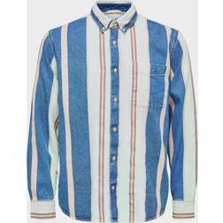 Selected Shirt Slhbrad Stripe Loose