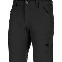 Mammut Donna Pantaloncini Hiking - Nero