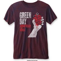 Day Men American Idiot Vintage Vintage T-shirt Charcoal