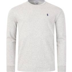 Polo Ralph Lauren Heavyweight Long Sleeve T-Shirt - Navy/Blanco