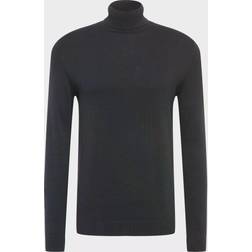 Only & Sons cotton roll neck jumper in