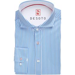 DESOTO Herren Hemd - Hellblau/Weiß