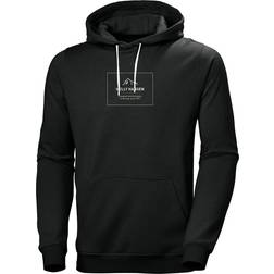Helly Hansen Felpa Con Cappuccio In Cotone Organico F2F Uomo - Deep Fjord Blu