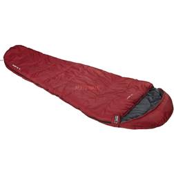 High Peak TR 300 Sleeping Bag, rød Right Zipper 2022 Syntetiske soveposer