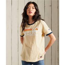 Superdry Cali Surf Graphic Ringer T-Shirt